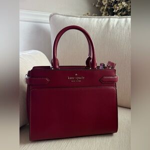 Kate Spade New York Staci medium leather satchel